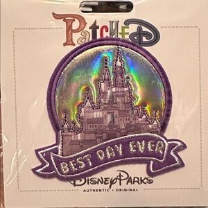 Patched Disney Parks “Best Day Ever” Patch